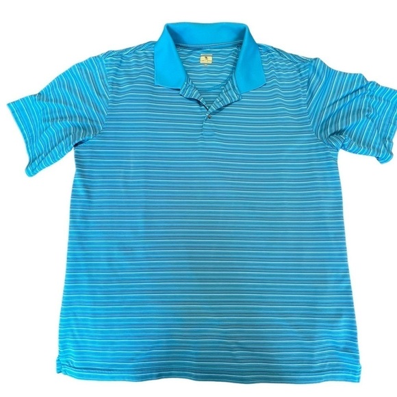Mens Xxl Lone Cypress Pebble Beach Golf Polo 100% Polyester - Picture 1 of 8